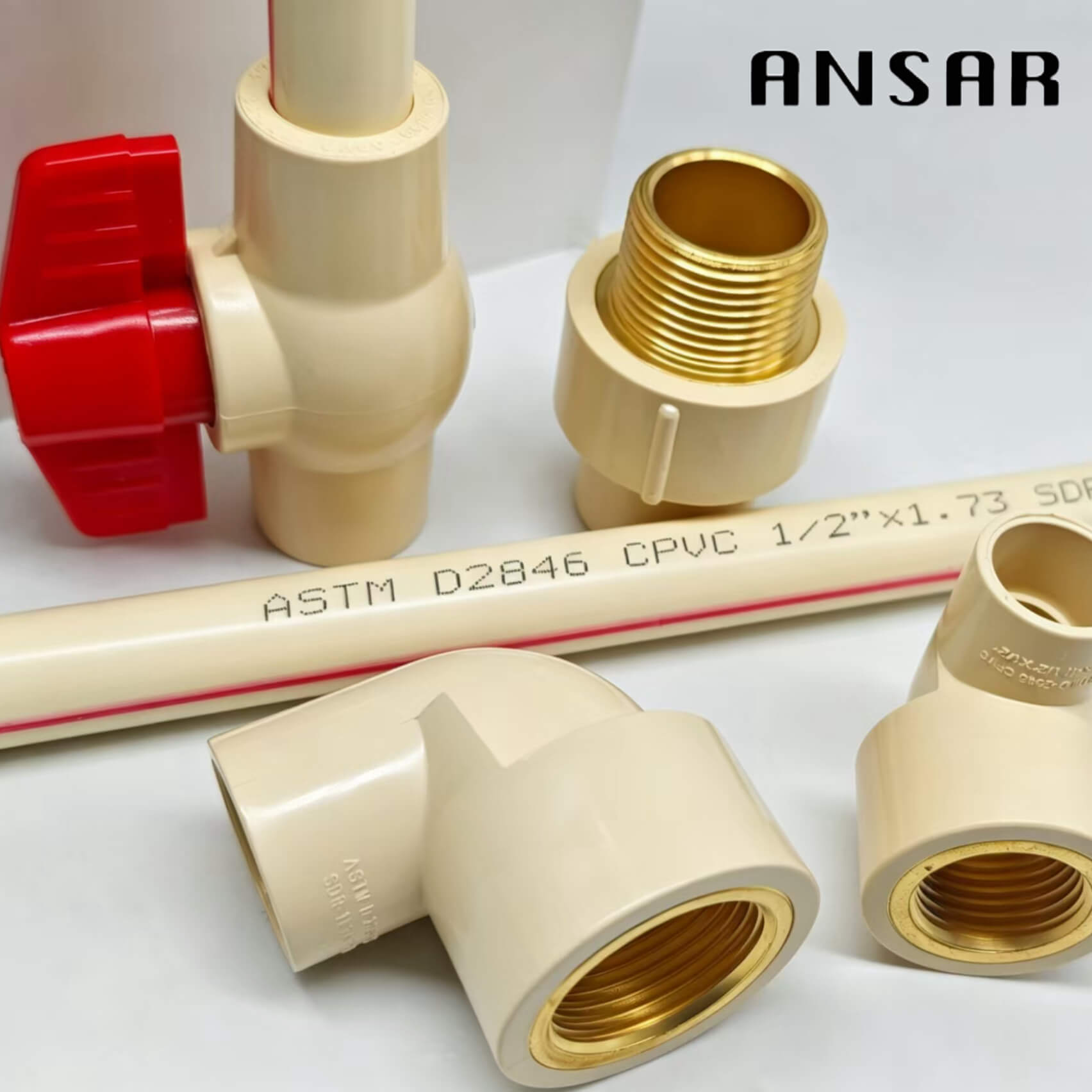 CPVC ASTM D2846 Fittings